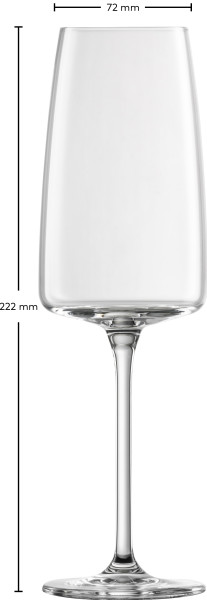 Zwiesel Glas - Sekt- und Schaumweinglas leicht & frisch Vivid Senses  - 122430 - Gr77 - fstu-2